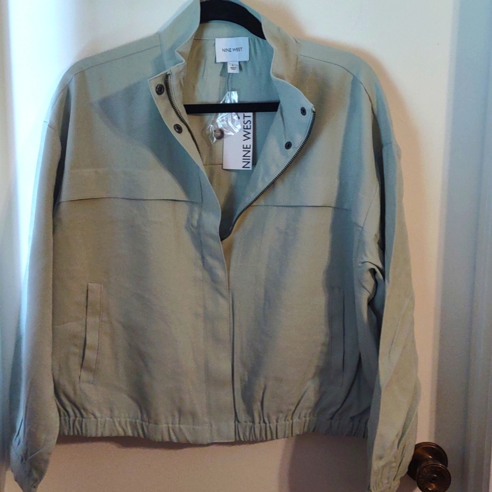 NWT Nine West large utility lightweight jacket